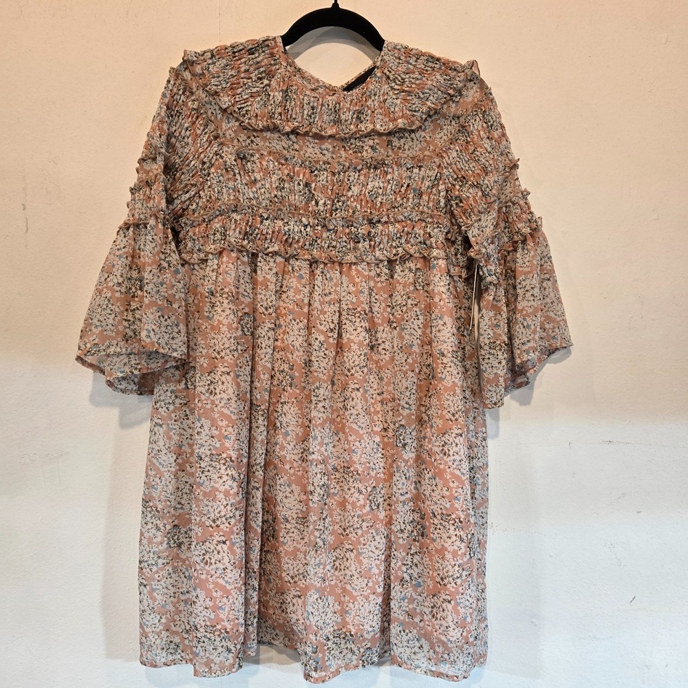 Romeo & Juliet Babydoll Dress NWT New With Tags Ruffle Flowy Dress No Size Tag